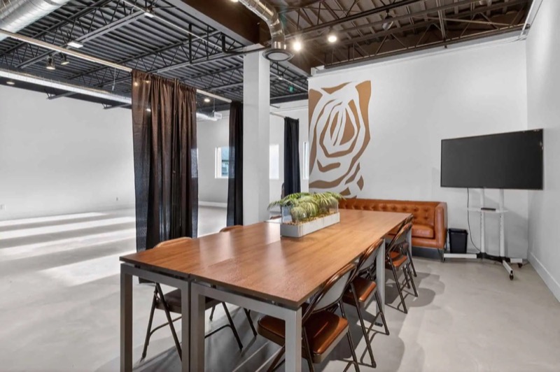 Conference boardroom meeting room table