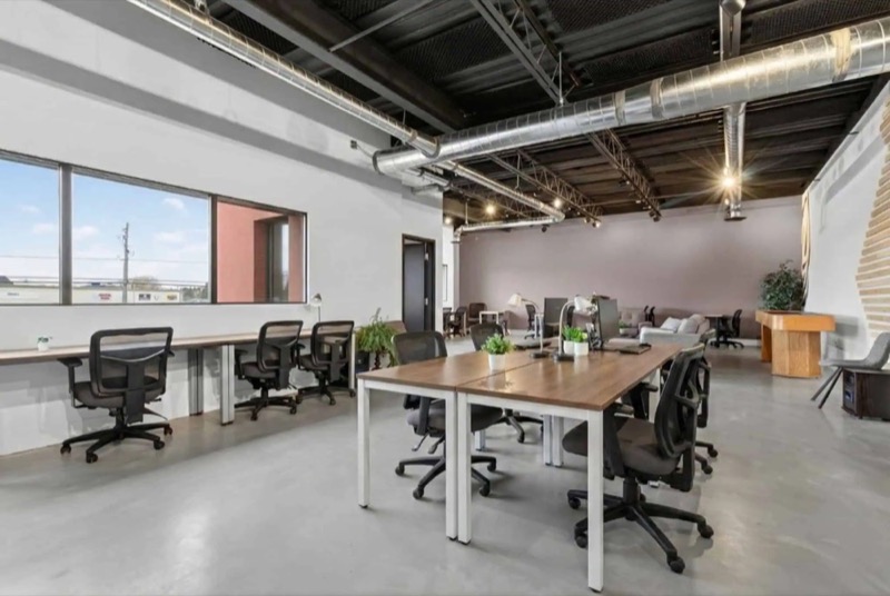 Co-working day pass lounge space